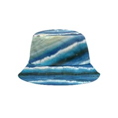 Sunset Beach Waves Bucket Hat (kids) by GardenOfOphir