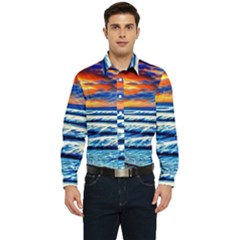 Sandy Beach Dreams Men s Long Sleeve  Shirt by GardenOfOphir