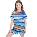 Sandy Beach Dreams Kids  Tee And Sports Shorts Set View1