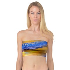 Waves Of Gold Bandeau Top by GardenOfOphir