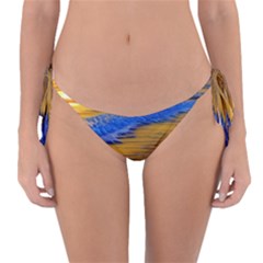 Waves Of Gold Reversible Bikini Bottoms by GardenOfOphir