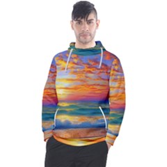 Summer Sunset Men s Pullover Hoodie by GardenOfOphir