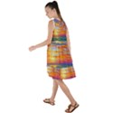 Summer Sunset Frill Swing Dress View2