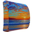 Golden Sunsets Over The Ocean Back Support Cushion View2