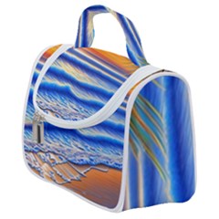 Summer Sunset Surf Satchel Handbag by GardenOfOphir