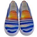 Summer Sunset Surf Kids  Canvas Slip Ons View1