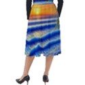 Summer Sunset Surf Classic Velour Midi Skirt  View2