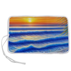 Summer Sunset Surf Pen Storage Case (m) by GardenOfOphir