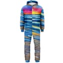 Waves Crashing On The Shore Hooded Jumpsuit (Men) View1