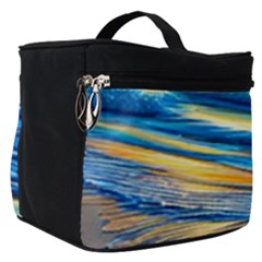 Waves Crashing On The Shore Make Up Travel Bag (small) by GardenOfOphir