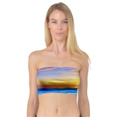 Sunrise At The Beach Bandeau Top by GardenOfOphir