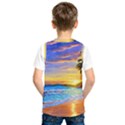 Sunrise At The Beach Kids  Basketball Tank Top View2