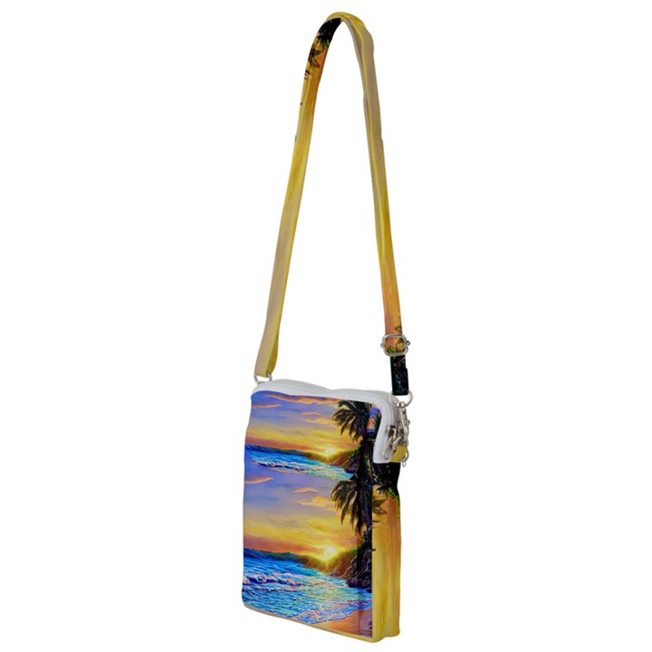 Sunrise At The Beach Multi Function Travel Bag