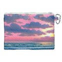 Sunset Over The Beach Canvas Cosmetic Bag (XL) View2