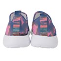 Sunset Over The Beach Women s Slip On Sneakers View4