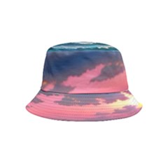 Sunset Over The Beach Bucket Hat (kids) by GardenOfOphir