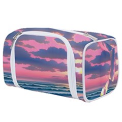 Sunset Over The Beach Toiletries Pouch by GardenOfOphir