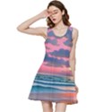 Sunset Over The Beach Inside Out Racerback Dress View3