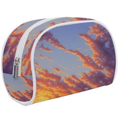 Summer Sunset Over Beach Make Up Case (large) by GardenOfOphir