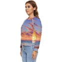 Summer Sunset Over Beach Women s Long Sleeve Raglan Tee View2