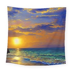 Nature Sunset Square Tapestry (large) by GardenOfOphir