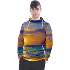 Nature Sunset Men s Pullover Hoodie by GardenOfOphir