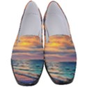 Serene Sunset Over Beach Women s Classic Loafer Heels View1