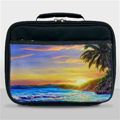 Sunrise At The Beach Lunch Bag by GardenOfOphir