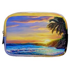 Sunrise At The Beach Make Up Pouch (small) by GardenOfOphir