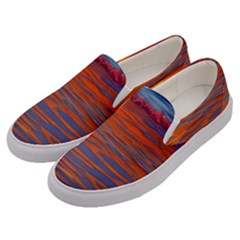 Sunset At The Beach Men s Canvas Slip Ons by GardenOfOphir