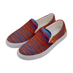 Sunset At The Beach Women s Canvas Slip Ons by GardenOfOphir