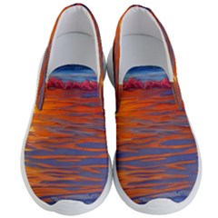 Sunset At The Beach Men s Lightweight Slip Ons by GardenOfOphir