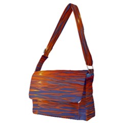 Sunset At The Beach Full Print Messenger Bag (m) by GardenOfOphir