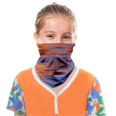 Sunset At The Beach Face Covering Bandana (kids) by GardenOfOphir