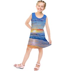 Reflecting On A Perfect Day Kids  Tunic Dress by GardenOfOphir