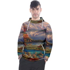 Summer Sunset Men s Pullover Hoodie by GardenOfOphir