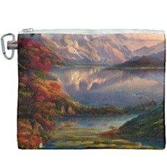 Summer Sunset Canvas Cosmetic Bag (xxxl) by GardenOfOphir