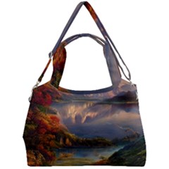 Summer Sunset Double Compartment Shoulder Bag by GardenOfOphir