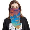 Waves Crashing On The Shore Face Covering Bandana (Triangle) View1