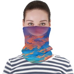 Waves Crashing On The Shore Face Seamless Bandana (adult) by GardenOfOphir