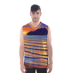 Endless Summer Nights Men s Basketball Tank Top by GardenOfOphir