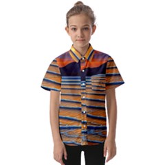 Endless Summer Nights Kids  Short Sleeve Shirt by GardenOfOphir