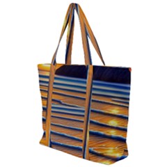 Endless Summer Nights Zip Up Canvas Bag by GardenOfOphir