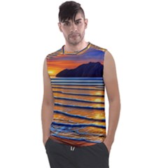 Endless Summer Nights Men s Regular Tank Top by GardenOfOphir