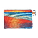 Golden Sunsets And Crisp Air Canvas Cosmetic Bag (Large) View2