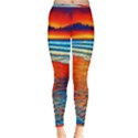 Golden Sunsets And Crisp Air Inside Out Leggings View3