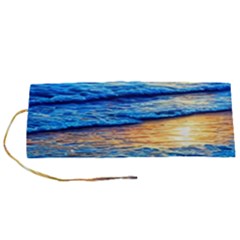 Ocean Sunset Roll Up Canvas Pencil Holder (s) by GardenOfOphir