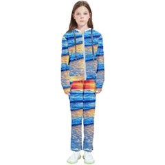 Ocean Sunset Kids  Tracksuit by GardenOfOphir