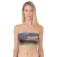 Sunrise Over The Sand Dunes Bandeau Top by GardenOfOphir