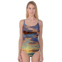 Sunrise Over The Sand Dunes Camisole Leotard  by GardenOfOphir